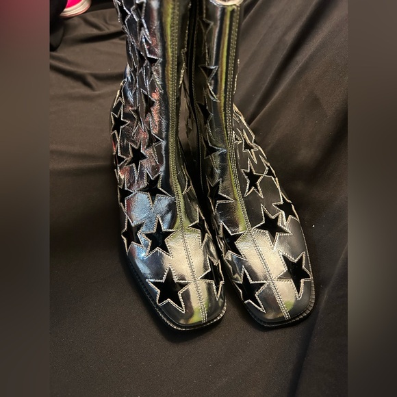 On Mars Bootie Jeffrey Campbell size 5 super cute - Picture 4 of 7